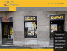 Tablet Screenshot of bdserviceutensilielettrici.com